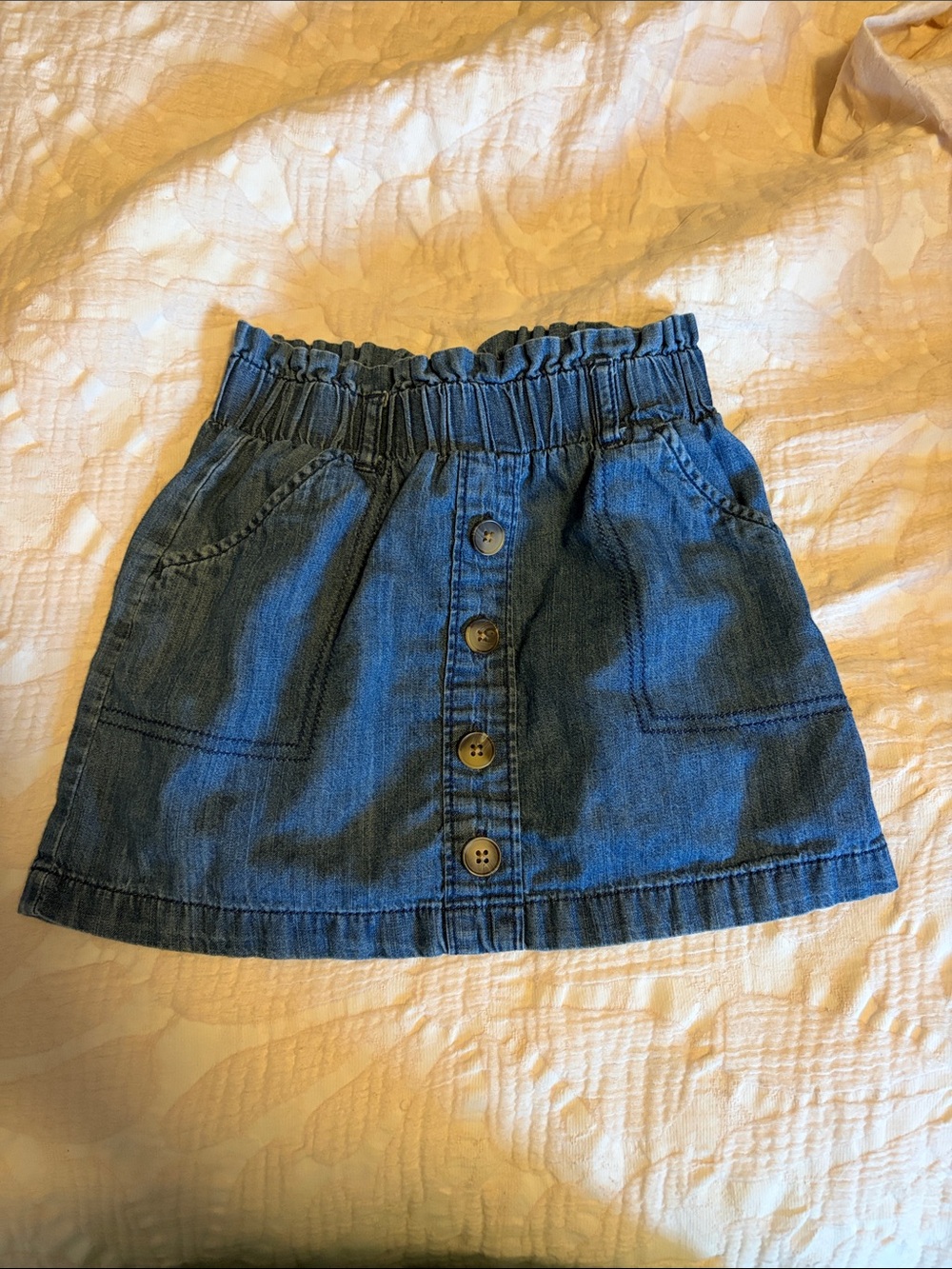 Toddler Jean skirt